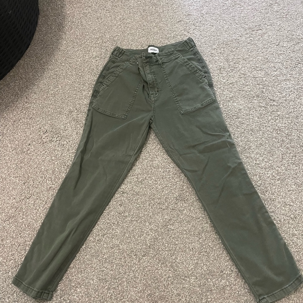 pistola women’s  Olive Green Cargo Pants